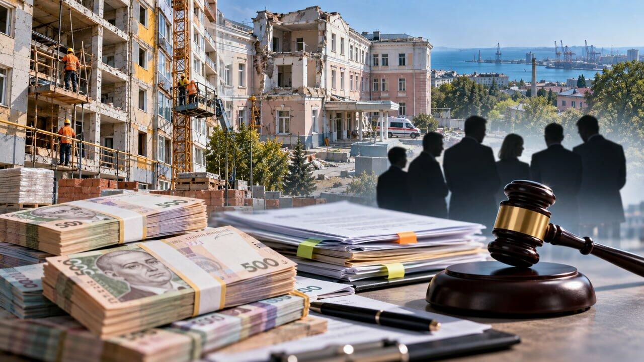 Мільйони на відбудову Одеси під загрозою: скандал через підозри у махінаціях