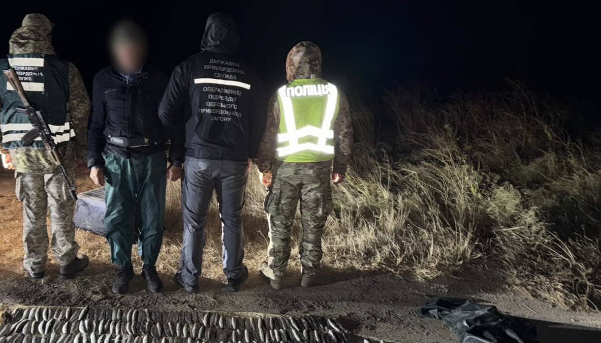 На Одещині у знаряддях лову виявили більше ніж 500 сингілів, запідозрили особу у незаконному вилові