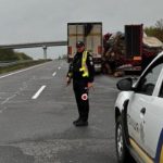 На автошляху між Києвом та Одесою два вантажні автомобілі потрапили в аварію — проїзд у напрямку Одеси утруднений