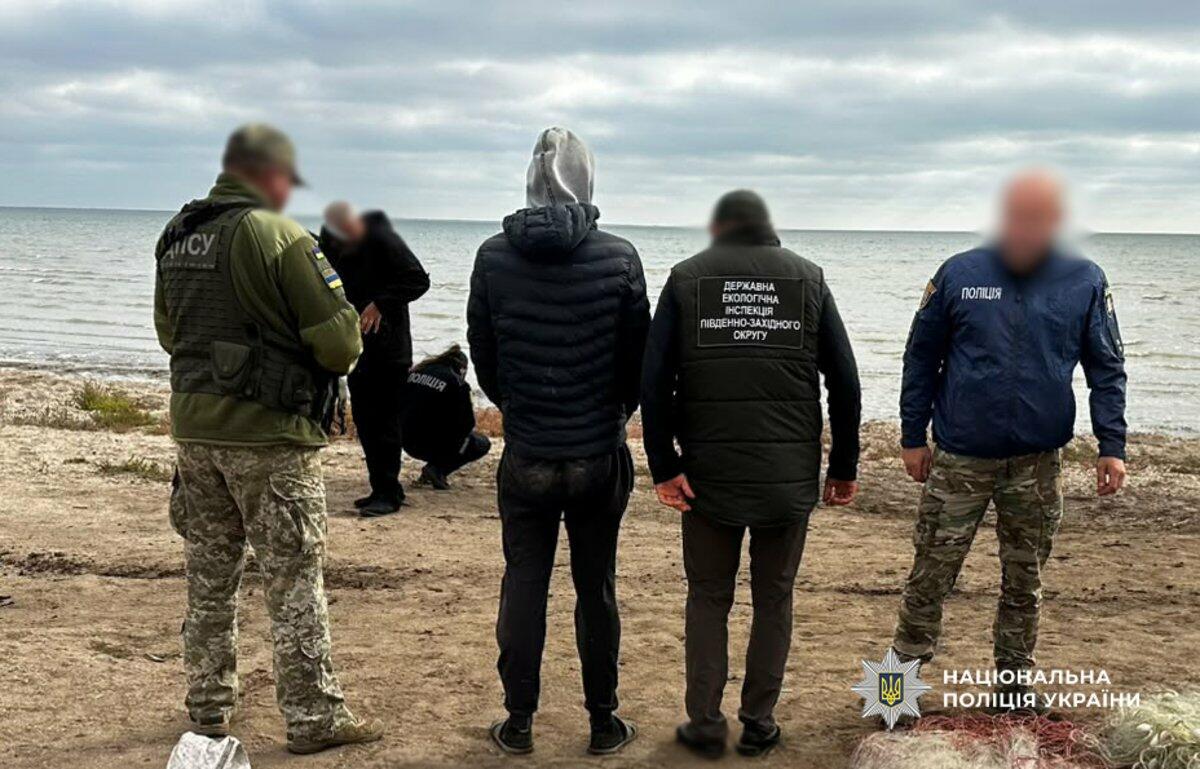 Понад 150 риб виловив браконьєр у заповідній зоні Тузлівських лиманів