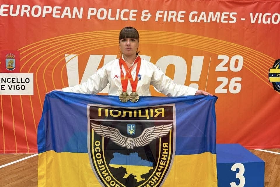 Представниця карате з Одеси Катерина Синенко виборола дві золоті медалі на Європейських іграх