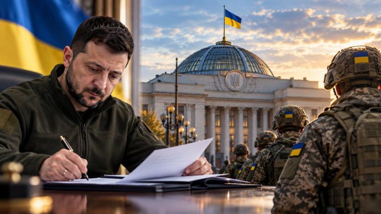 Президент вніс законодавчі ініціативи про подовження на три місяці військового режиму та загального призову на українській території