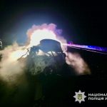 Смертельна аварія на трасі Київ – Одеса: після зіткнення з вантажівкою легковик спалахнув