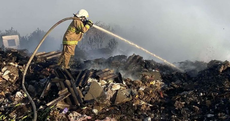 У Ізмаїльському районі виникла пожежа на сміттєзвалищі