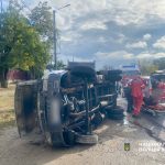 У Одеському районі в ДТП за участю приватного авто та фури травмовано три особи