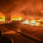 Унаслідок вогневого удару по районі Одещини в атмосферу піднялося близько 500 тонн продуктів згоряння