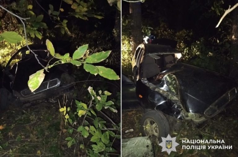 В Одеській області внаслідок ДТП загинули 20‑річний водій та 16‑річний пасажир